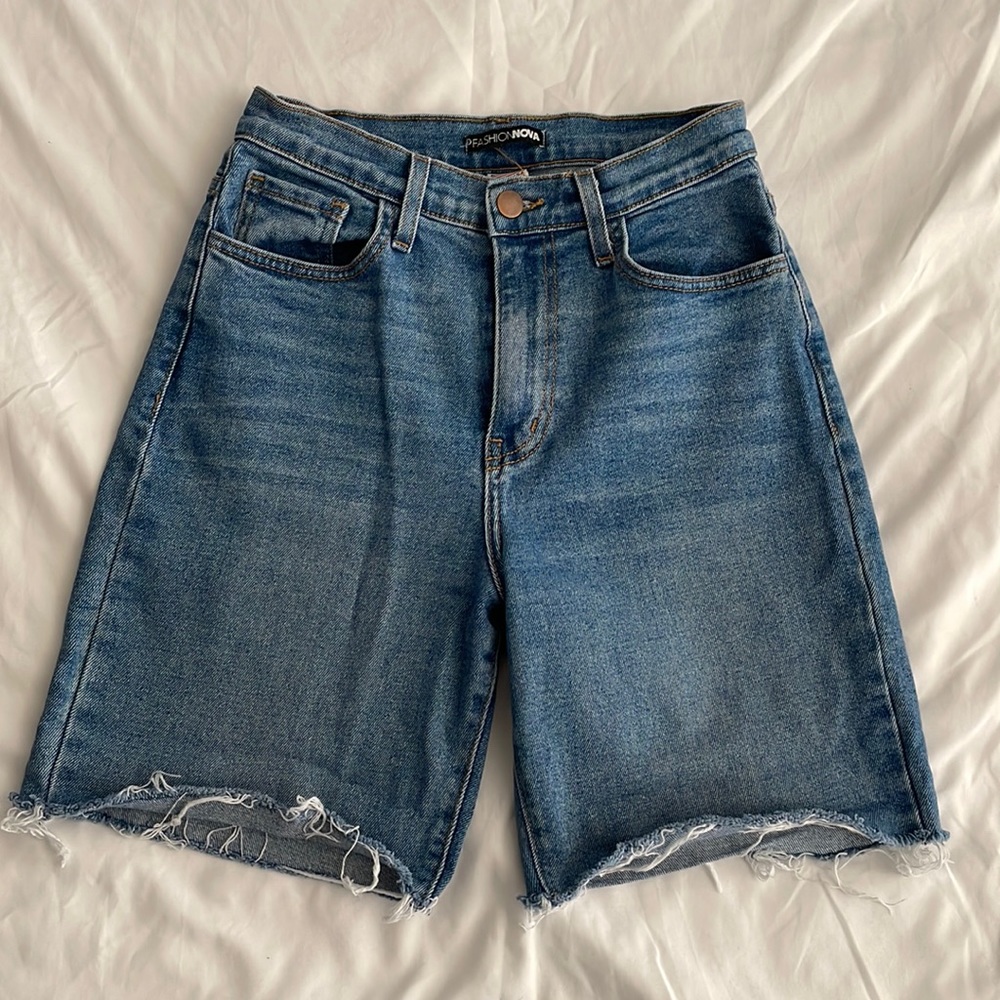 High waisted shorts